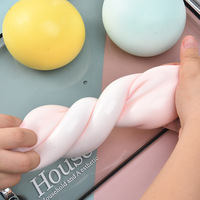 Balle de fromage géante de 10 cm, texture boueuse et fluide, super douce, anti-stress, en stock, faible MOQ, vente en gros, logo personnalisé