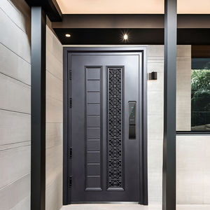 Puerta Principal Blindada <span class=keywords><strong>de</strong></span> Acero Inoxidable Reforzado <span class=keywords><strong>con</strong></span> Cerradura Inteligente, Puerta <span class=keywords><strong>de</strong></span> Entrada Principal para el Hogar, Puerta Exterior <span class=keywords><strong>de</strong></span> <span class=keywords><strong>Seguridad</strong></span> <span class=keywords><strong>con</strong></span> Pernos - Product Image 6