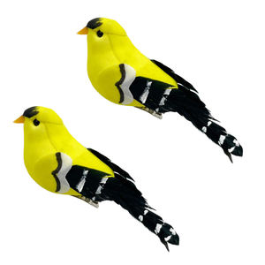 Handcrafted Kashmiri <b>Paper</b> Mache Bird Hanging Ornament – Hand Painted Floral Decorative Bird - Product Image 1
