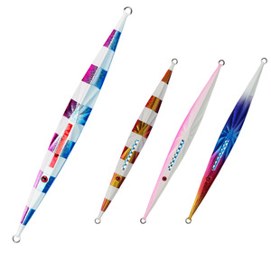 Señuelo de pesca de atún de 250g, cebo de fondo, señuelo metálico para pesca marina que brilla en la oscuridad, hecho en Weihai. - Product Image 1