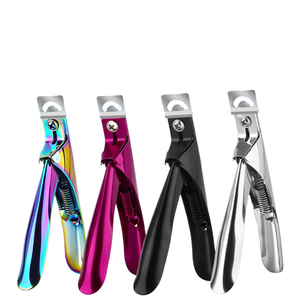 Tijeras de uñas francesas profesionales-Herramienta de manicura multifunción Kit DE CORTADOR de uñas preciso para salón - Product Image 1