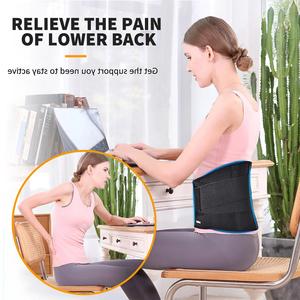 Cinturón térmico de calefacción personalizado de fábrica <span class=keywords><strong>Almohadilla</strong></span> térmica <span class=keywords><strong>Lumbar</strong></span> y vientre 3 modos de calor ajustables para correa elástica para uso diario - Product Image 2