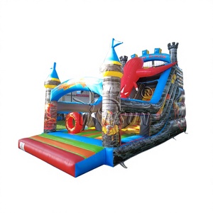 Winsun Commercial Dragon Age pour Combo Château Gonflable pour Fête de Terrain de Jeux, Matériau PVC Durable, Certifié CE - Product Image 1