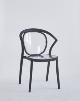 Chaise en plastique PP sur mesure pour jardin et maison, mobilier de salle à manger, en vente