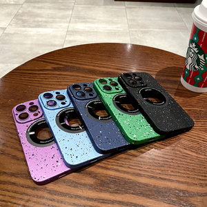 Custodia rigida antiurto per telefono cellulare con taglio logo per iphone 11 12 13, per custodia magnetica e caricabatterie per iphone 14 pro max - Product Image 2