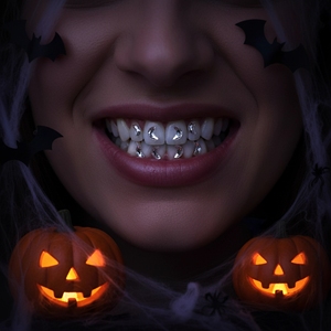 Pierres précieuses pour dents ZZSU - 6 cristaux SWARO en forme de lune, modèle SD-WE55S pour la décoration intérieure - Product Image 6