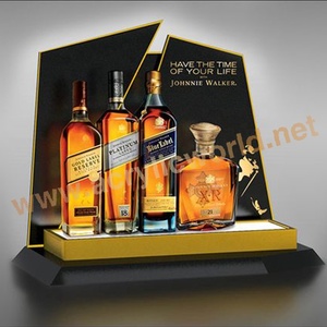 Custom Acrylic LED Liquor Bottle Display <b>Shelf</b> Illuminated <b>Bar</b> Counter Display Rack for Retail Showcase - Product Image 4