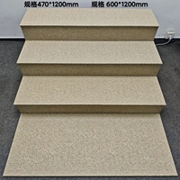 Carreaux d'escalier durables personnalisables, antidérapants, résistants à l'usure pour escaliers extérieurs
