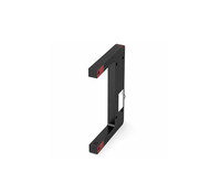 Capteur infrarouge à fente DOMENZI GL100-P-V3, fente de 100 mm de large, sortie PNP, 2 kHz, NO/NC sélectionnable, 10 à 30 VDC, boîtier IP67