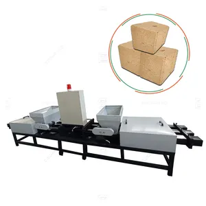 Wood pallet recycling hot press for wood sawdust block making machine