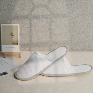 Pantuflas Desechables para <span class=keywords><strong>Hotel</strong></span>, Gruesas, Antideslizantes, con Logotipo Personalizado, en Caja, para Hostal, Hogar, Salón de Belleza, Venta al Por Mayor - Product Image 2