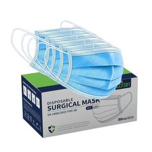<span class=keywords><strong>Masque</strong></span> facial médical de type IIR pour adultes avec écran transparent en plastique, protection contre les éclaboussures, anti-buée et protection des yeux - Product Image 5