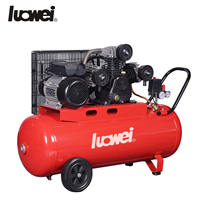 Compresor de Aire Luowei de 1.5-7.5KW, 10 bar, 230V, Portátil, 50-270L, con Bomba de Hierro Fundido, Accionamiento por Correa, Certificación CE