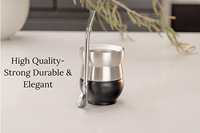 Ynba-tasse à Double paroi isolée sous vide, en acier inoxydable, avec paille animatrice, 4oz, livraison gratuite