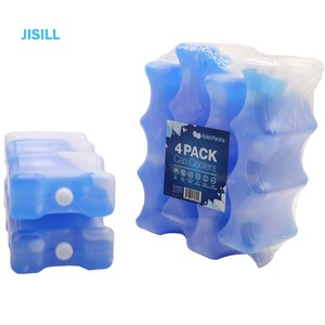 Reusable Beverage Cooler Ice Pack Thermal Insulated HDPE and PE Material for Keeping Beer Cold in Cans