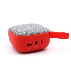 Outdoor Subwoofer <strong>Mini</strong> Portable Wireless <strong>Speaker</strong> Bass <strong>Speaker</strong> With Led Flashing Colorful Metal Battery Usb Plastic RGB 2 Hours - Product Image 1