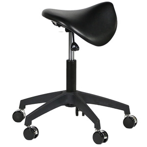 Pinyin <b>Saddle</b> <b>Chair</b> Ma-007 Black Ergonomic Swivel Office <b>Chair</b> With Wheels - Product Image 2