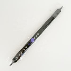 Penggaris Gambar Plastik Hitam Ukuran Dapat Disesuaikan 1:1-1:5 Pembagi Proporsional untuk Siswa Desain Seni - Product Image 4