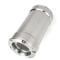 Caméra IP sous-marine FD-IPC-22N31-PL/ZL 8MP 4K, profondeur 300m, boîtier en acier inoxydable 316L, objectif à focale fixe 2,8 mm, zoom 4X, NVR