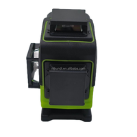 Niveau laser à faisceau vert de haute qualité, marque KUNDI, fabricant professionnel, niveau laser 3D/4D, 16 lignes