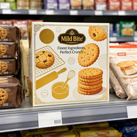 Pochettes en papier gaufré mat biodégradable et écologique, imprimées sur mesure, pour l'emballage alimentaire de pâtisseries et desserts en boulangerie