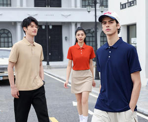 Venta al por mayor de Polos de <span class=keywords><strong>manga</strong></span> corta Ropa DE TRABAJO Camisetas personalizadas <span class=keywords><strong>para</strong></span> <span class=keywords><strong>hombres</strong></span> y mujeres Publicidad Camisa cultural Imprimir logo Bordado - Product Image 6