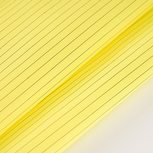 <span class=keywords><strong>En</strong></span> Stock 2/3 Twill 75D Stripe 0,4 hilo conductor gris poliéster tafetán tela conductora antiestática herramientas de rejilla a rayas - Product Image 4