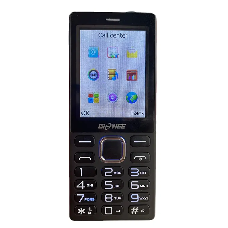 Giowee 216i Touch screen button cheap cell phone gsm dual sim cell phones 2.6 flashlight mp3 unlocked cell phone