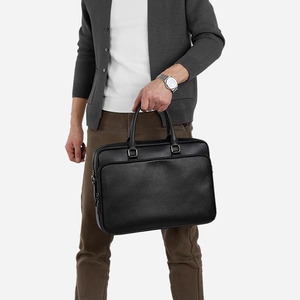 Maletín de Lujo para Portátil, Estilo Vintage, Bandolera, Maletín de Negocios, Maletín de Cuero, Bolsos para Portátil - Product Image 2