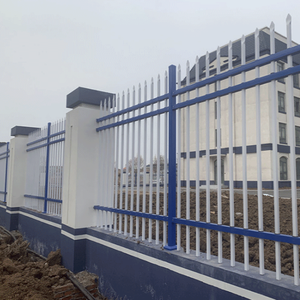 Barrières de clôture <span class=keywords><strong>en</strong></span> <span class=keywords><strong>fer</strong></span> de style méditerrané<span class=keywords><strong>en</strong></span> moderne, 1,80 m, noircies, embellissements de jardin, anti-escalade, sécurité domestique - Product Image 5