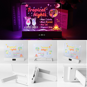 Usine directe meilleure vente Rechargeable 2000mah batterie lampe de table <span class=keywords><strong>veilleuse</strong></span> pour chambre d'enfants LED planche à dessin - Product Image 5