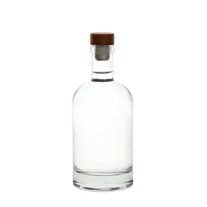 Best Price High Quality Custom Color empty wine bottles seal caps liquor glass whiskey bottle 750ml With Huge Discount