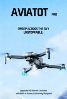 AVIATOT AVIATOT PRO 2026 4K HD Drone Kamera Ganda Daya Tahan Lama 28 Menit Waktu Terbang Quadcopter RC Lipat 5G WiFi FPV GPS 11.4V
