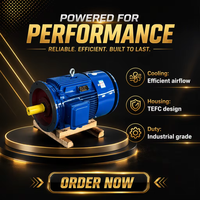Moteur asynchrone triphasé HGC série Y2, 460/480V 50/60Hz, haute efficacité IE2, 10hp-100hp, 4-5kW, montage sur pied, entièrement fermé