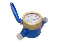 Compteur d'eau domestique en fonte Changde XXD-20 IP68 certifié ISO4064 Classe B, compteur mécanique à cadran sec multi-jets pour eau froide OEM