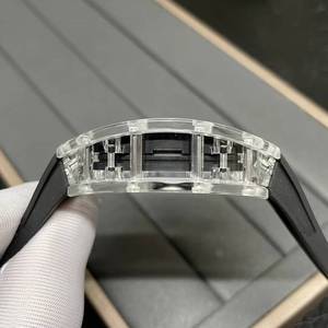 Customized luxury men's sapphire crystal <b>watch</b> case model RM3501, featuring a CNC stainless steel mechanical movement. - Product Image 5