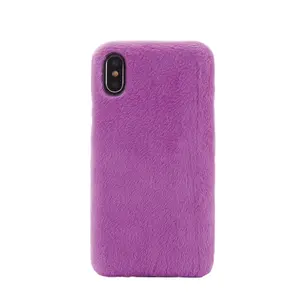 Microfiber Canvas Cloth Hard Fabric Back Cover Protective Phone Case PC Protect Cover For Iphone xs max xr 8 7 6 6 plus