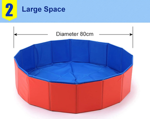 Piscina Plegable Portátil de Alta Calidad, Impermeable, de Plástico PVC <span class=keywords><strong>para</strong></span> <span class=keywords><strong>Perros</strong></span> - Product Image 4