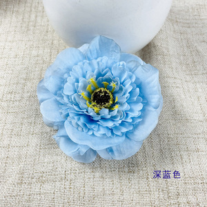 Cabeza de Flor de Peonía de Seda de 9.5 cm de Diámetro, Decoración para Bodas, Accesorio para el Cabello, Arreglo de Pared - Product Image 4