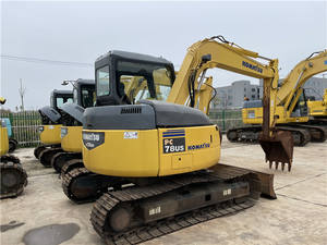Mini pelle KOMATSU PC78 d'occasion Lame de bulldozer PC55MR-2 PC56 PC55 PC78us-6 Vente PC78us-8 bon marché Moteur Boîte de vitesse Pompe Noyau Inclus - Product Image 6