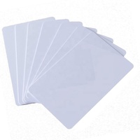Carte en PVC vierge RFID 13.56Mhz classique IK F08 imprimable à jet d'encre pour carte de visite de contrôle d'accès