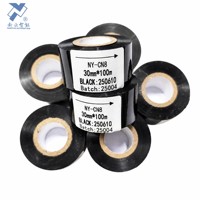 Foil Hot Stamping Premium NY-CN8, Foil Hot Coding untuk Mesin Pengkode Tanggal Kompatibel dengan HP-241 DY-8 Manual dan Otomatis