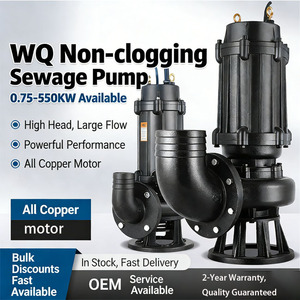 Industrial Grade <b>Submersible</b> Sewage <b>Pump</b> Flange Connection - High Flow Dirty Water <b>Pump</b> - Product Image 6