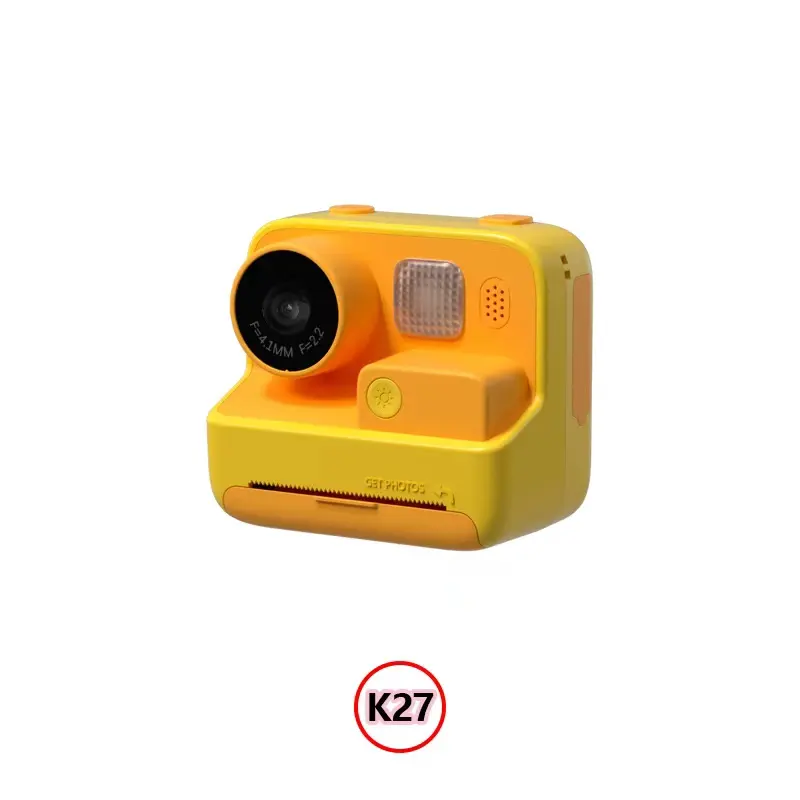 미니 듀얼 렌즈 열 인쇄 디지털 키즈 카메라 장난감 어린이 생일 선물 카메라