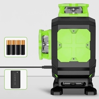 Pro Huepar S04CG-L 4D 360 auto-nivellement haute précision et haute visibilité niveau laser rotatif à 16 lignes