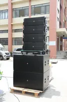 Altavoces de Pared Profesionales Line, Pasivos, de Rango Completo, para el Hogar, Paquete de Tarjetas de Baile, 2.0 Canales, Madera, Monitor LCD, PA