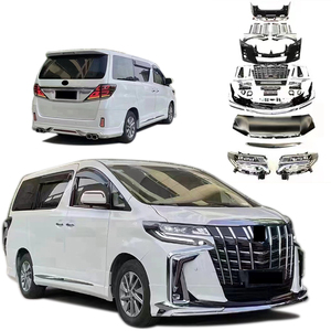 ชุดแต่ง Facelift พร้อมไฟหน้า LED สำหรับ <span class=keywords><strong>Alphard</strong></span> Vellfire Anh20 ปี 2008 2009 2010 2011 2012 2013 ถึง 2020 2022 Anh30 SC <span class=keywords><strong>Modellista</strong></span> - Product Image 1