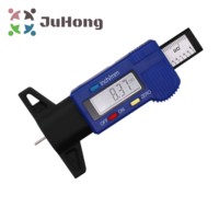 Jauge de profondeur de pneu à affichage numérique Plage de glissement 0-25.4mm 0-1 pouce Outils de mesure de profondeur