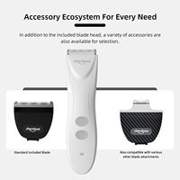 Tondeuse à poils pour animaux de compagnie rechargeable Shernbao PGC-318, faible bruit, haute performance, tondeuse électrique pour chiens et chats, tondeuse professionnelle pour salon de toilettage