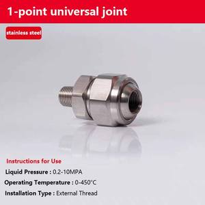 Sambungan <span class=keywords><strong>Universal</strong></span> Stainless Steel 155 yang Dapat Disesuaikan 1/8, 1/4, 3/8, 1/2 Adaptor <span class=keywords><strong>Universal</strong></span> - Product Image 4